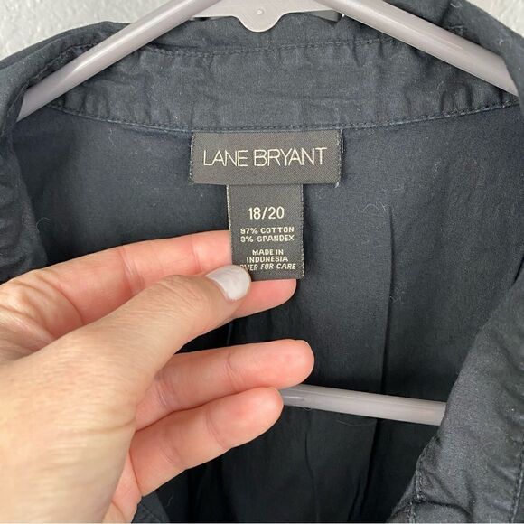 Lane Bryant - tank top collared vest size 18/20 - Picture 3 of 3